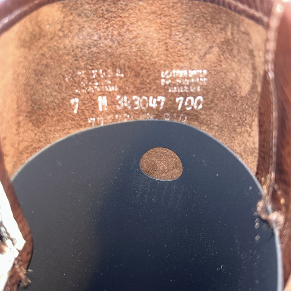 FRYE Harness Moto Brown Leather Classic Boots - Picture 13 of 16